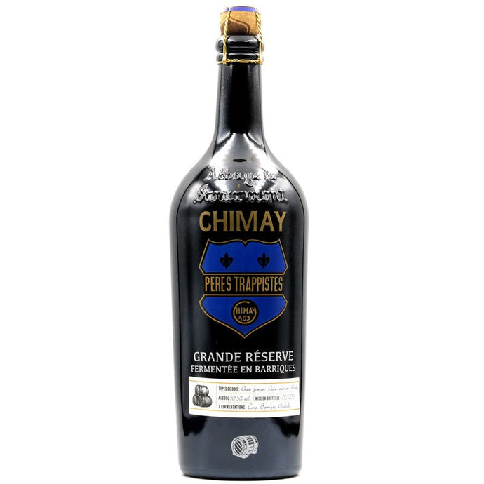 Une Chimay Grande réserve millésime 2016 vieillie en fût de chêne, un brassin d'exception pour cette grande bière trappiste.